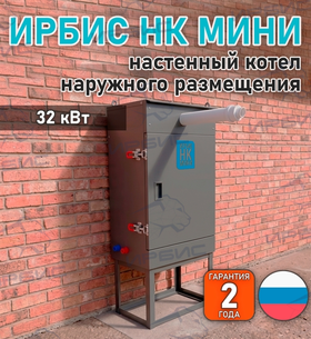 Настенный котел наружного размещения Ирбис НК 32 Мини